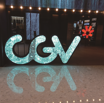 shopping mall-Alphabet LED display