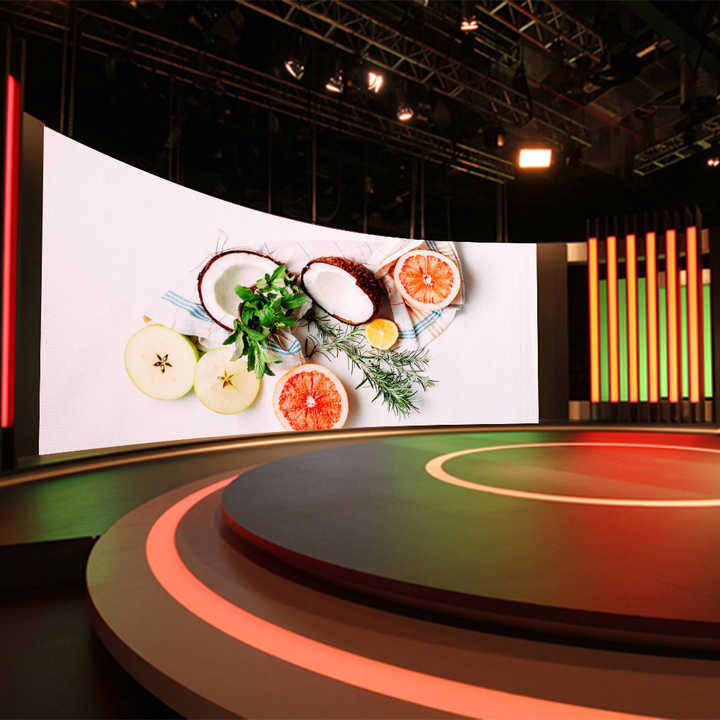 85㎡ P1.53 The Newsroom-Soft Module LED Display
