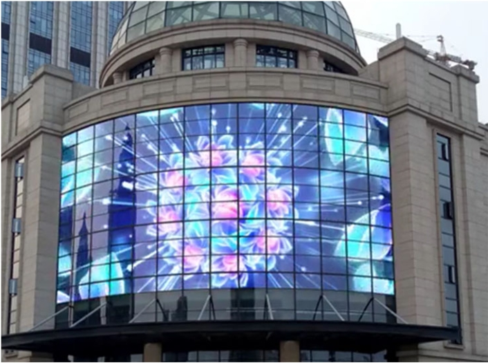 Transparent screen-Shopping mall