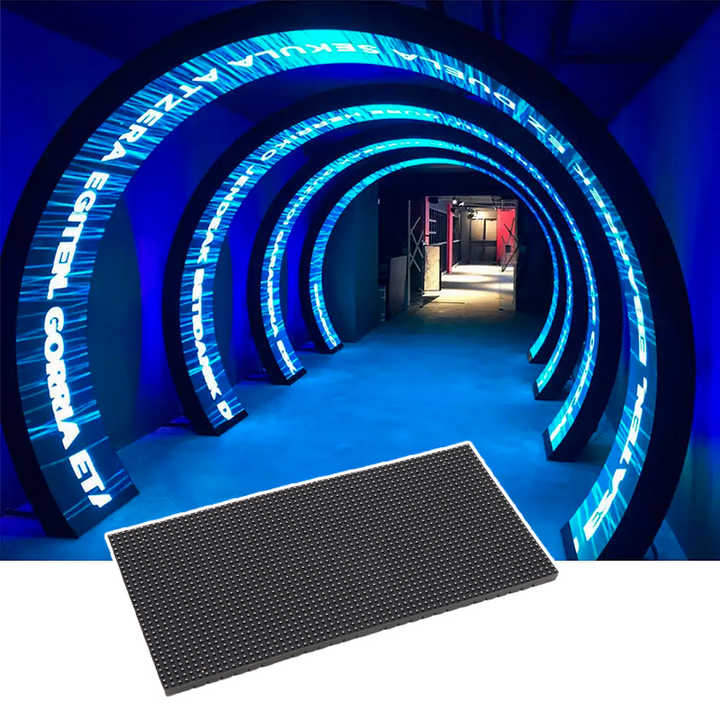 The Soft Module LED Display-P2.5 68㎡ Indoor themed tunnel