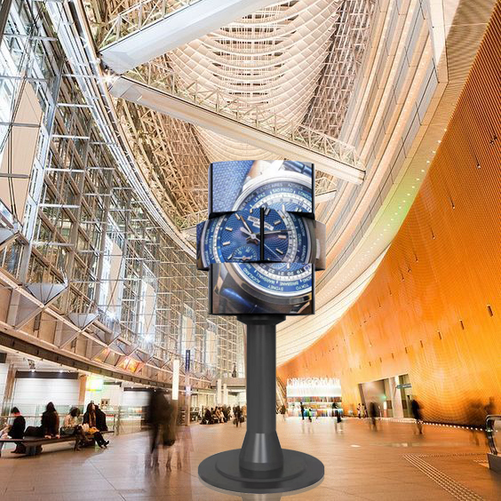 Three sided mechanical rotating screen-Indoor billboard