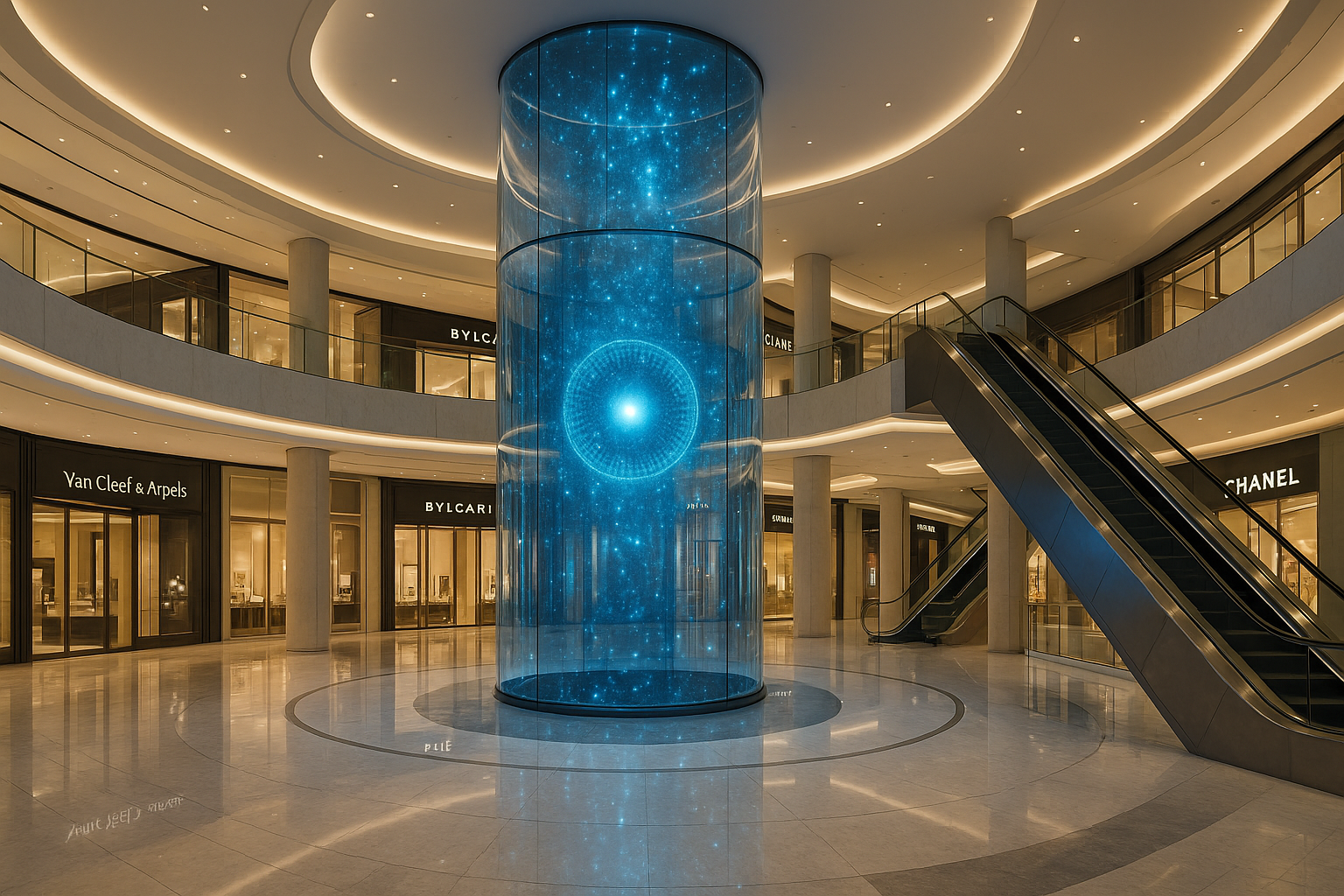 Hiled Next-Gen Holographic Screen